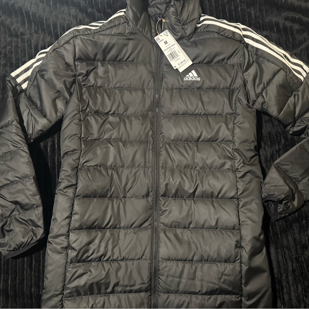 Adidas Slim Puffer Coat, Women’s M